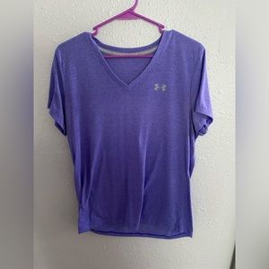 Purple Under Armour Tee